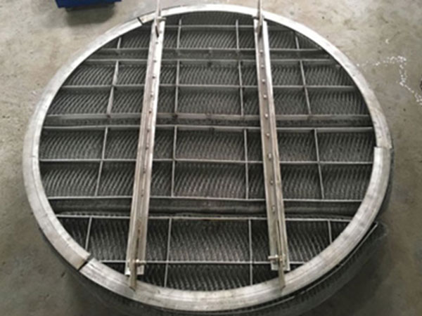 上裝式絲網除沫器 - 安平縣威馳金屬絲(sī)網製品有限(xiàn)公司